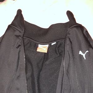 White and black Puma jacket